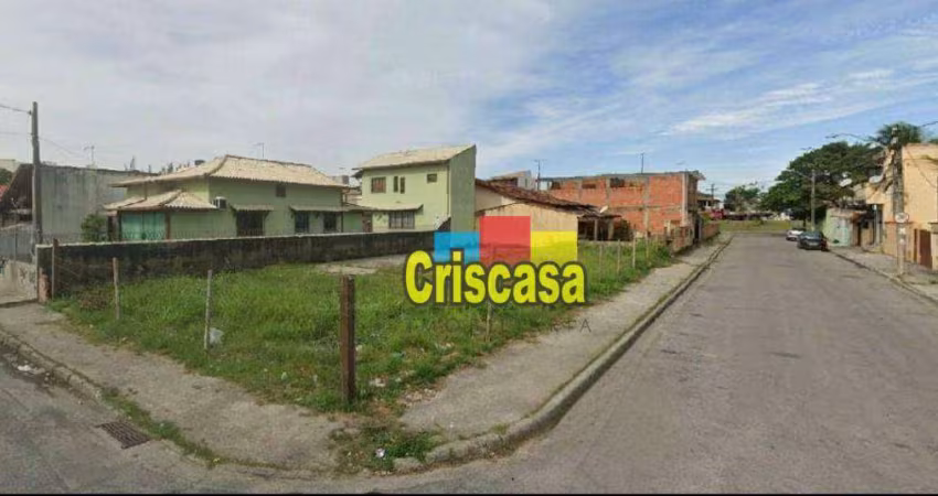 Terreno, 340 m² - venda por R$ 400.000,00 ou aluguel por R$ 2.200,00/mês - Cidade Praiana - Rio das Ostras/RJ