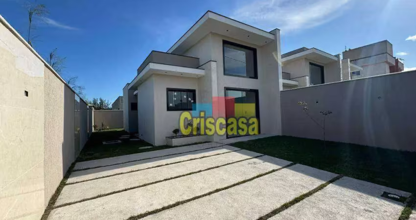 Casa com 2 dormitórios à venda, 57 m² por R$ 330.000,00 - Verdes Mares - Rio das Ostras/RJ