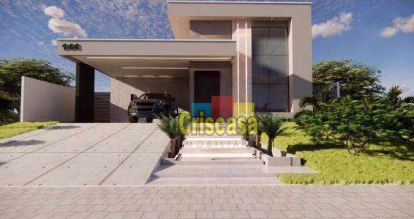 Casa com 3 dormitórios à venda, 207 m² por R$ 1.200.000,00 - Extensão do Bosque - Rio das Ostras/RJ
