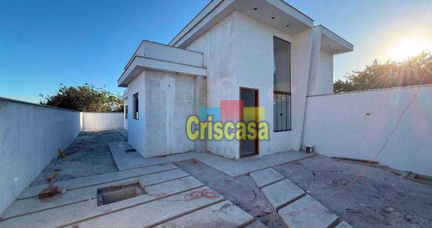 Casa com 3 dormitórios à venda, 72 m² por R$ 420.000,00 - Verdes Mares - Rio das Ostras/RJ
