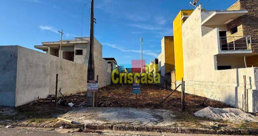 Terreno à venda, 360 m² por R$ 415.000,00 - Recreio - Rio das Ostras/RJ