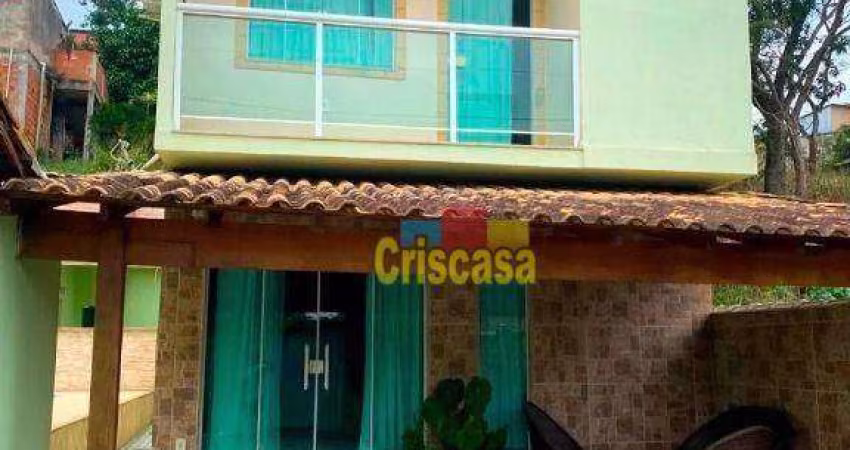 Casa com 4 dormitórios, 300 m² - venda por R$ 550.000,00 ou aluguel por R$ 3.000,00/mês - Extensão Serramar - Rio das Ostras/RJ