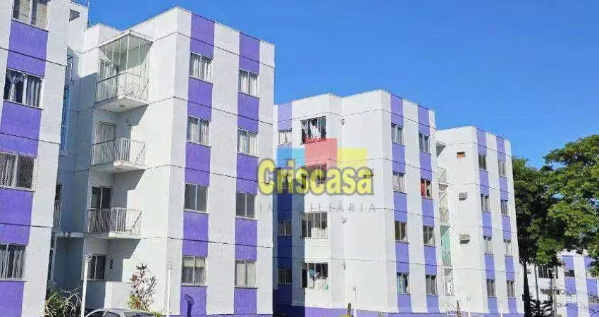 Apartamento com 2 dormitórios, 61 m² - venda por r$ 220.000,00 ou aluguel por r$ 1.350,00/mês - maria turri - rio das ostras/rj