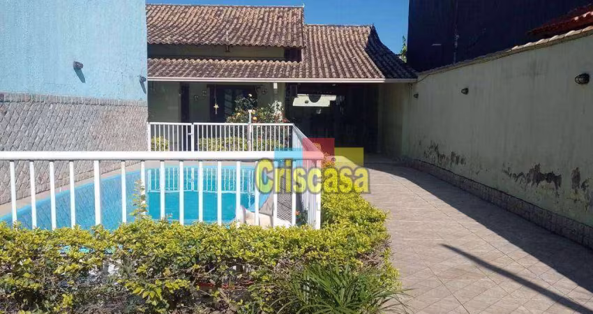 Casa com 4 dormitórios, 149 m² - venda por R$ 600.000 ou aluguel por R$ 3.607/ano - Cidade Praiana - Rio das Ostras/RJ