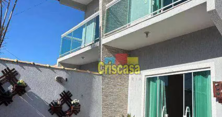 Casa com 2 dormitórios à venda, 120 m² por R$ 480.000,00 - Serramar - Rio das Ostras/RJ