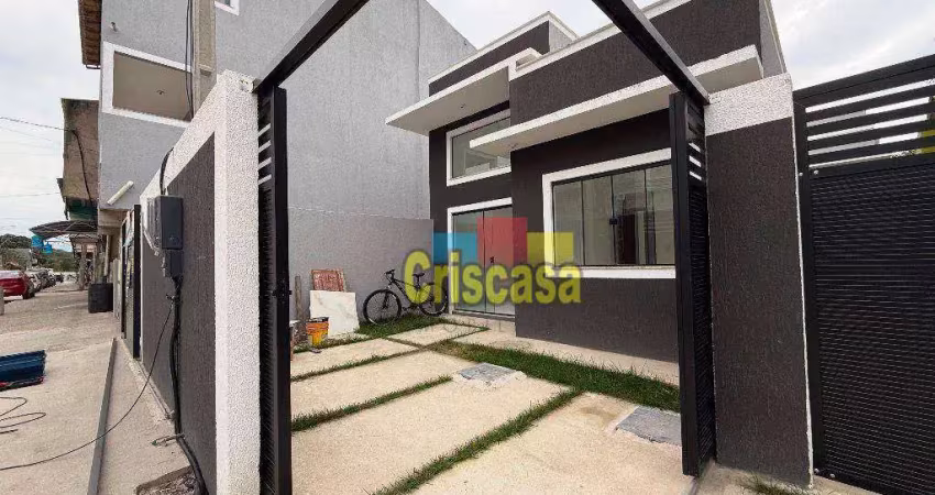 Casa com 2 dormitórios à venda, 60 m² por R$ 320.000,00 - Chácara Mariléa - Rio das Ostras/RJ