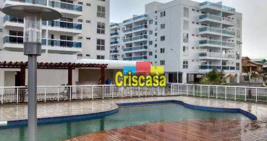 Cobertura com 3 dormitórios para alugar, 96 m² por r$ 5.297,17/mês - recreio - rio das ostras/rj