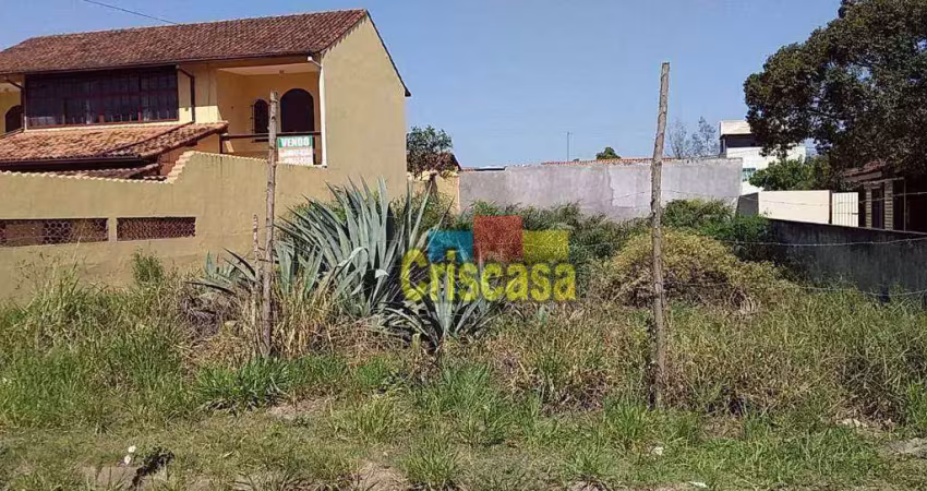 Terreno à venda, 366 m² por r$ 160.000,00 - terra firme - rio das ostras/rj