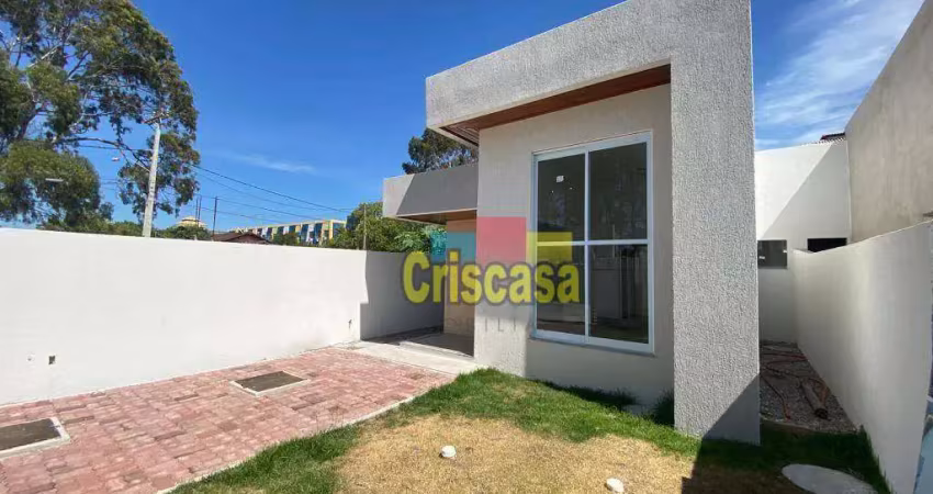 Casa com 2 dormitórios à venda, 63 m² por r$ 350.000,00 - jardim campomar - rio das ostras/rj
