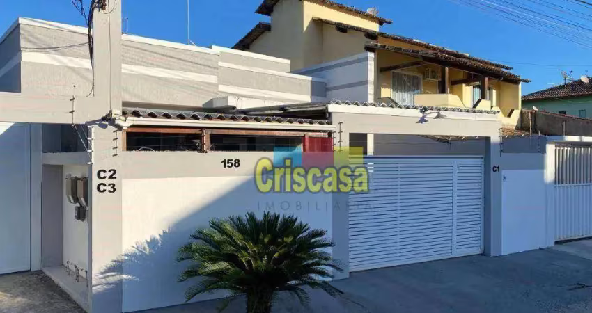 Casa com 2 dormitórios à venda, 61 m² por r$ 330.000,00 - residencial rio das ostras - rio das ostras/rj