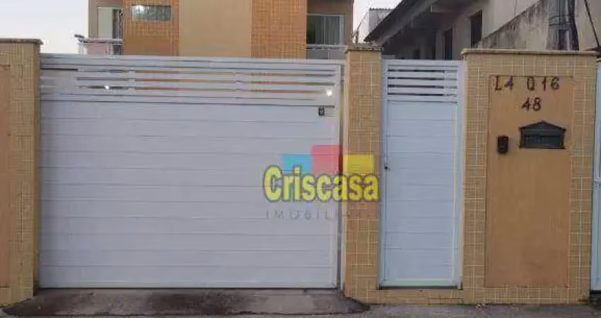 Apartamento com 2 dormitórios para alugar, 64 m² por r$ 1.703,33/mês - cidade beira mar - rio das ostras/rj