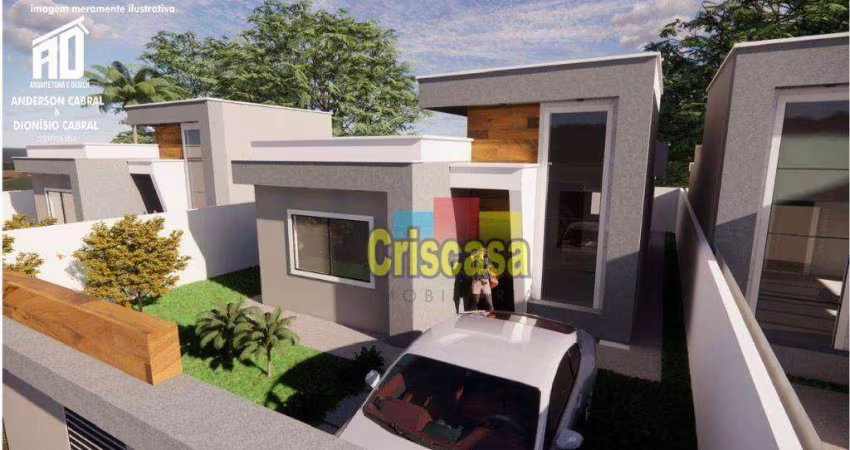 Casa com 3 dormitórios à venda, 78 m² por r$ 480.000,00 - enseada das gaivotas - rio das ostras/rj