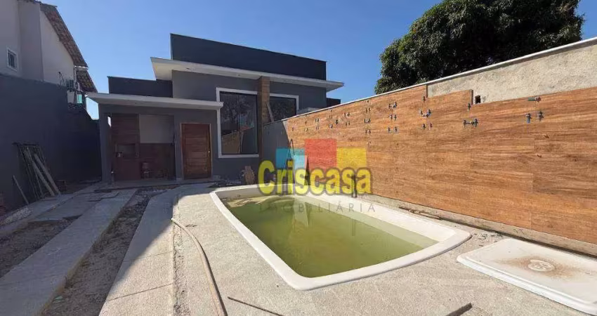 Casa com 3 dormitórios à venda, 105 m² por r$ 850.000,00 - ouro verde - rio das ostras/rj