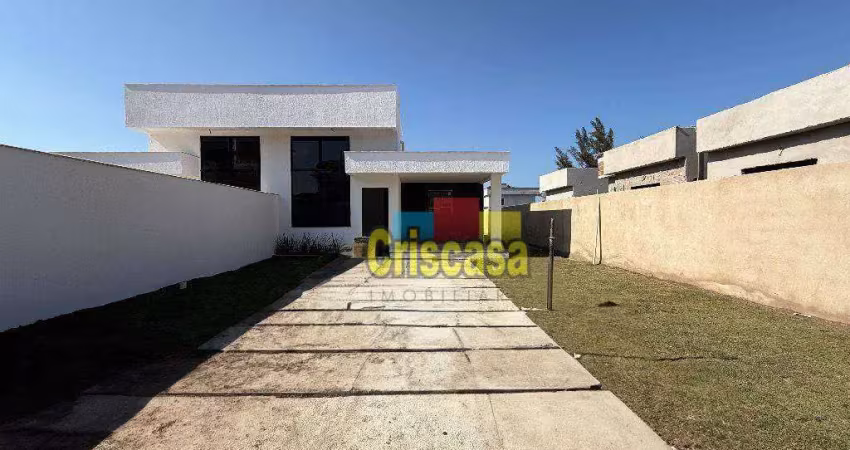 Casa com 3 dormitórios à venda, 80 m² por r$ 550.000,00 - verdes mares - rio das ostras/rj