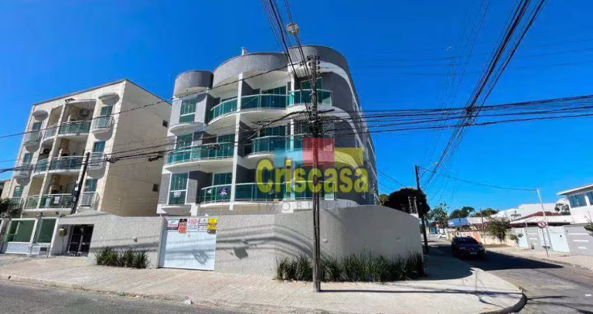 Apartamento com 2 dormitórios para alugar, 70 m² por r$ 2.291,87/mês - jardim marileia - rio das ostras/rj
