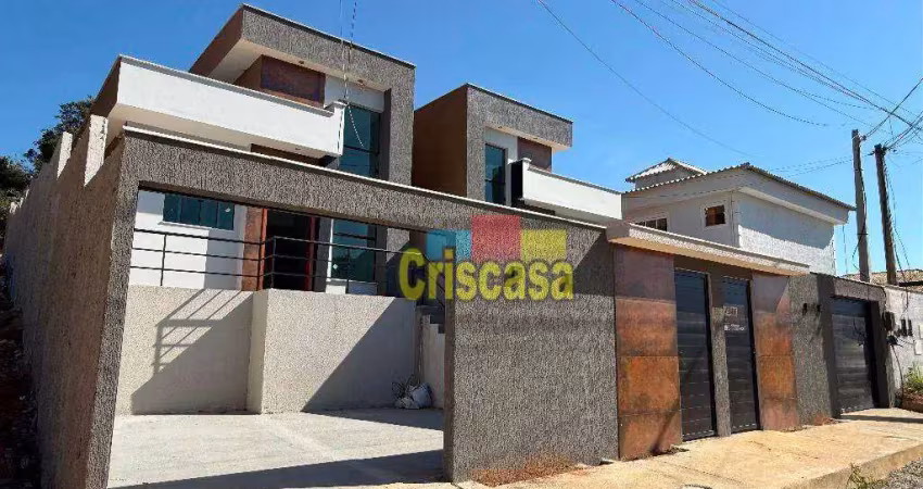 Casa com 3 dormitórios à venda, 80 m² por r$ 400.000,00 - maria turri - rio das ostras/rj