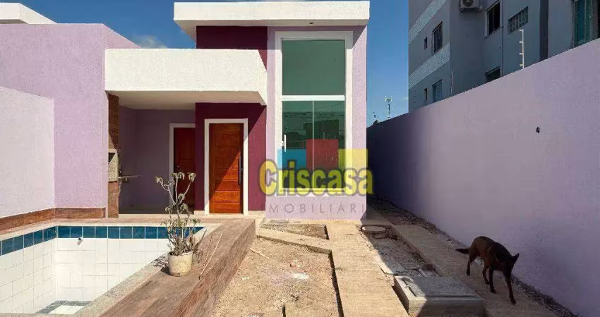 Casa com 3 dormitórios à venda, 105 m² por r$ 550.000,00 - village rio das ostras - rio das ostras/rj
