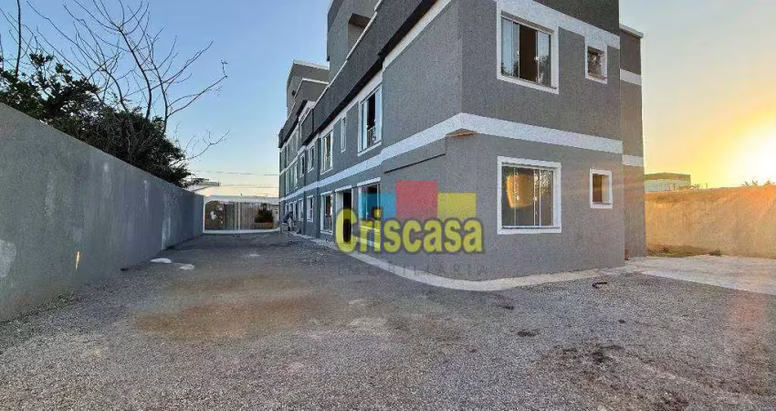 Apartamento com 2 dormitórios à venda, 50 m² por r$ 214.900,00 - enseada das gaivotas - rio das ostras/rj