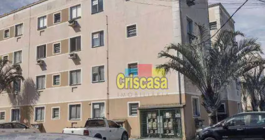 Apartamento com 2 dormitórios para alugar, 47 m² por r$ 1.353,90/mês - jardim mariléa - rio das ostras/rj