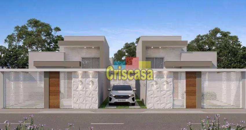 Casa com 2 dormitórios à venda, 70 m² por r$ 380.000,00 - extensão do bosque - rio das ostras/rj