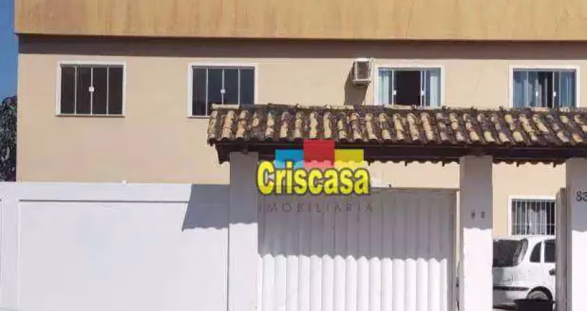 Apartamento com 2 dormitórios para alugar, 55 m² por r$ 1.309,00/mês - extensão serramar - rio das ostras/rj