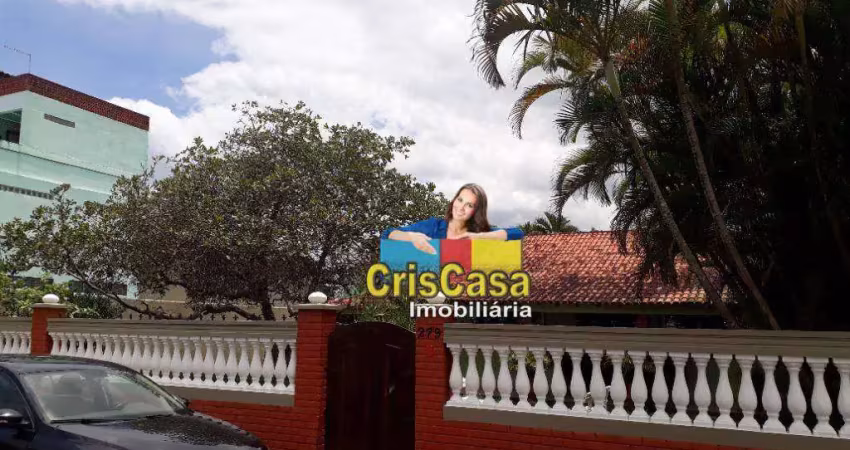 Casa com 5 dormitórios, 300 m² - venda por r$ 700.000,00 ou aluguel por r$ 4.000,00/ano - cidade praiana - rio das ostras/rj