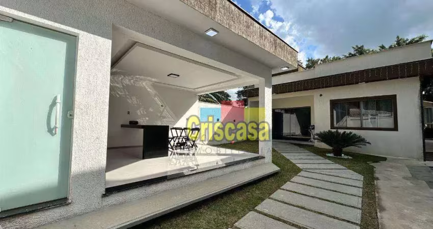 Casa com 2 dormitórios à venda, 80 m² por r$ 390.000,00 - residencial rio das ostras - rio das ostras/rj