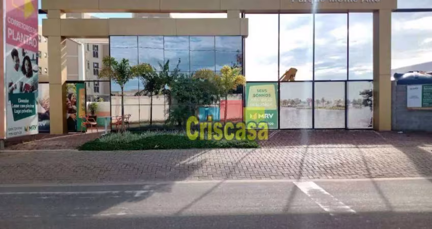 Apartamento com 2 dormitórios para alugar, 50 m² por r$ 2.637,08/mês - atlântica - rio das ostras/rj