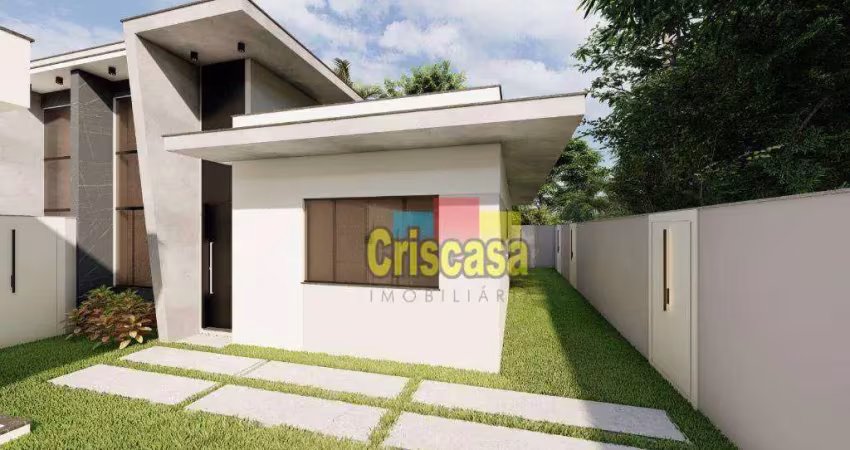 Casa com 3 dormitórios à venda, 86 m² por r$ 550.000,00 - atlântica - rio das ostras/rj