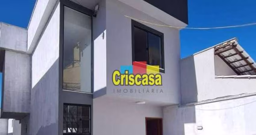 Casa com 3 dormitórios à venda, 90 m² por R$ 590.000,00 - Riviera Fluminense - Macaé/RJ