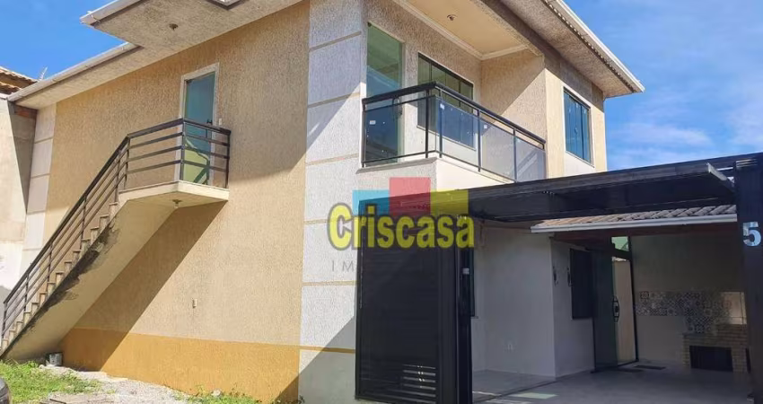 Casa com 2 dormitórios à venda, 67 m² por R$ 480.000,00 - Atlântica - Rio das Ostras/RJ