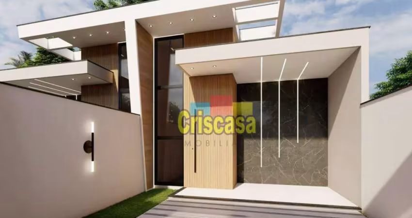Casa com 2 dormitórios à venda, 76 m² por r$ 420.000,00 - lagoa - macaé/rj