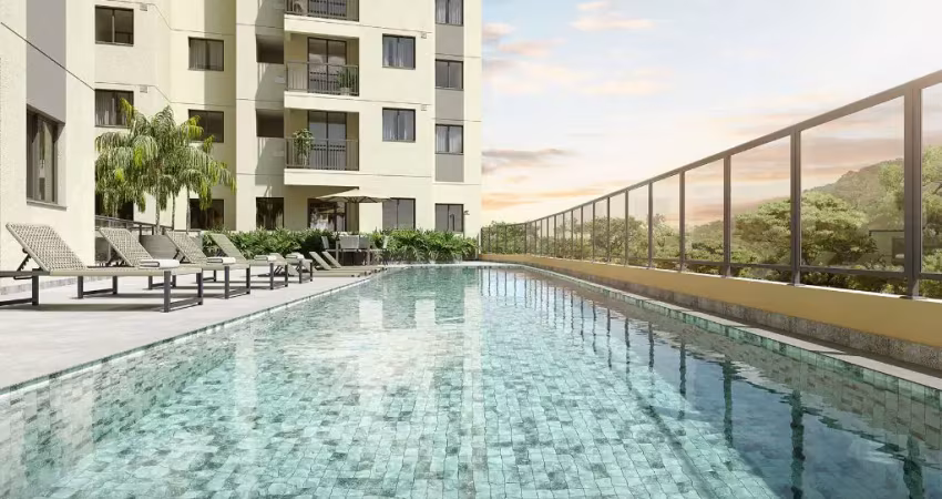 Excelente Apartamento de 1 e 2 quartos com varanda,suíte , vaga e lazer de clube no Centro - Niterói - RJ