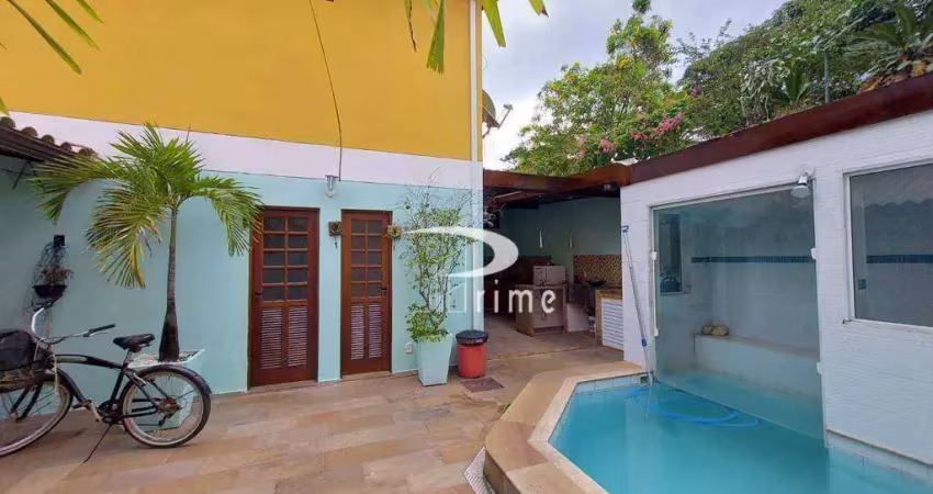 Casa com 3 dormitórios à venda, 260 m² por r$ 700.000,00 - itaipu - niterói/rj