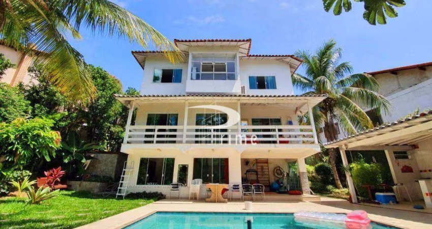 Casa com 6 dormitórios para alugar, 550 m² por R$ 12.600,00/mês - Mata Paca - Niterói/RJ