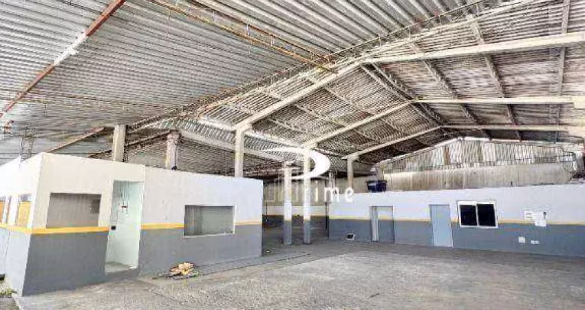 Galpão para alugar, 600 m² por r$ 20.000,00/mês - piratininga - niterói/rj