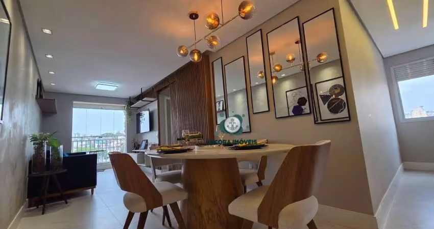 Apto decorado e mobiliado em osasco 54m², 2 dormitórios, r$ 487.000