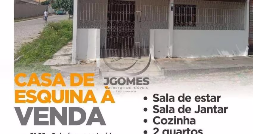 Casa para Venda em Campina Grande, Bodocongó, 2 dormitórios, 1 banheiro, 1 vaga
