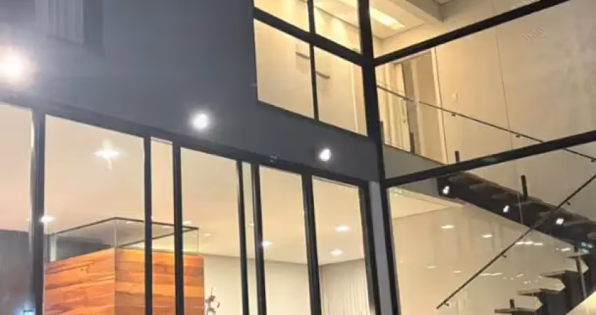 Casa alto padrão com 4 suítes, piscina, churrasqueira e mobiliada