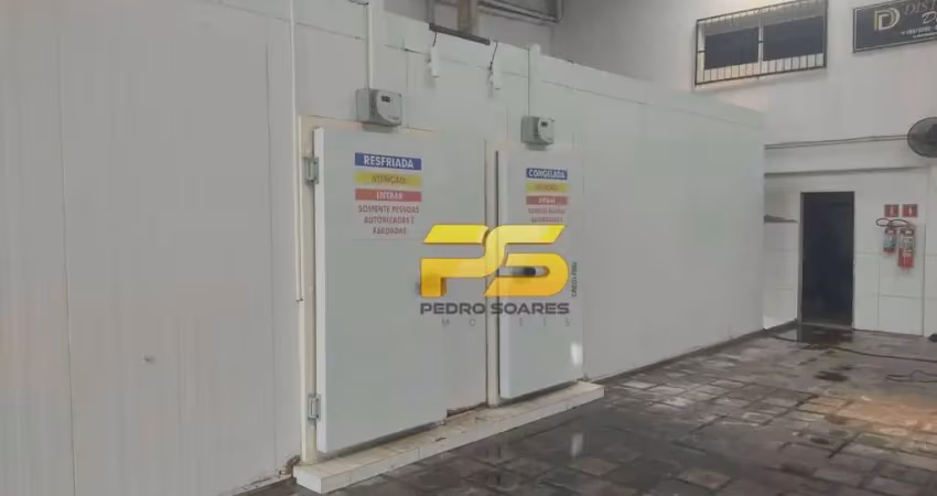 Galpão para alugar, 720 m² por r$ 12.000/mês - jaguaribe - joão pessoa/pb