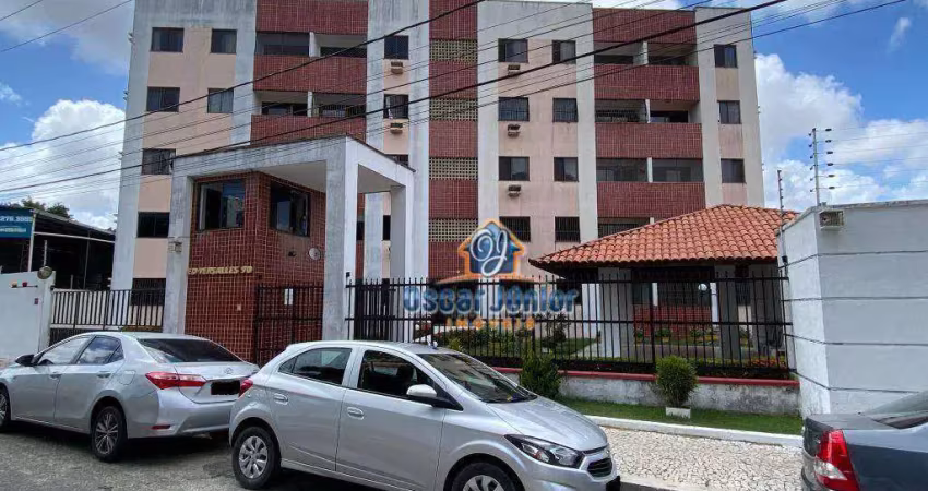 Apartamento com 3 dormitórios para alugar, 62 m² por r$ 1.400/mês - messejana - fortaleza/ce