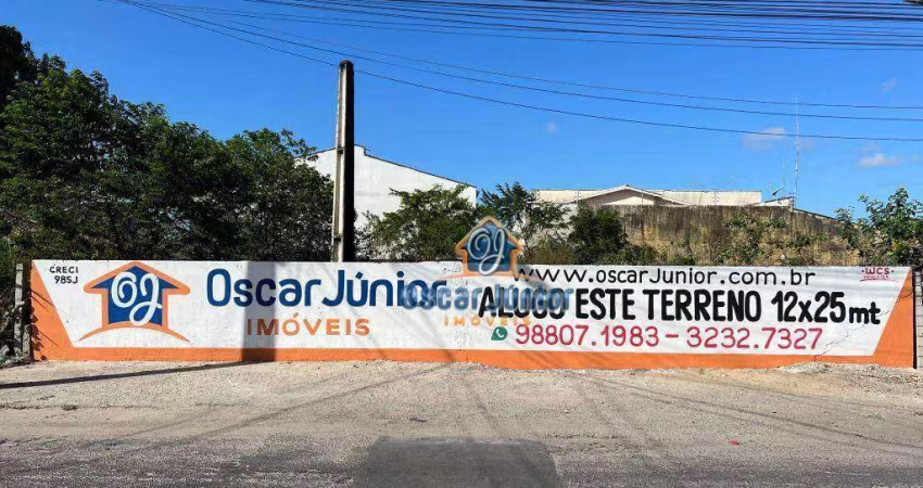 Terreno para alugar, 300 m² por R$ 2.500,00/mês - Passaré - Fortaleza/CE