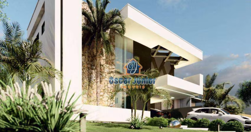 Casa Duplex com 5 Suítes em Condomínio Fechado, 480 m² por R$ 2.250.000 - Santo Antonio - Eusébio/CE