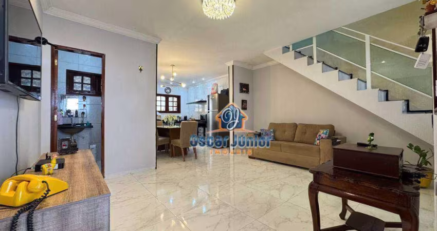 Casa com 3 Quartos (2 Suítes) + Lavabo,  à venda, 105 m² por R$ 415.000 - Passaré - Fortaleza/CE