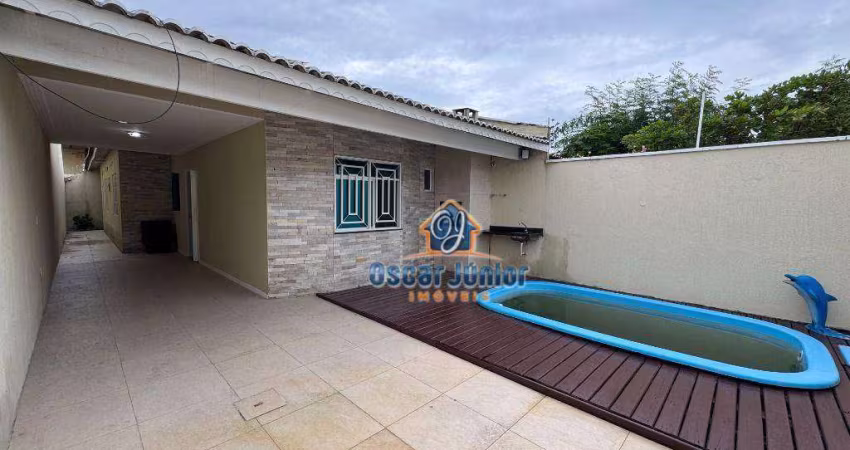 Casa Plana com 3 Quartos (1 Suíte) + Wc Social, 105 m² - venda por R$ 650.000 ou aluguel por R$ 3.200/mês - Jardim das Oliveiras - Fortaleza/CE