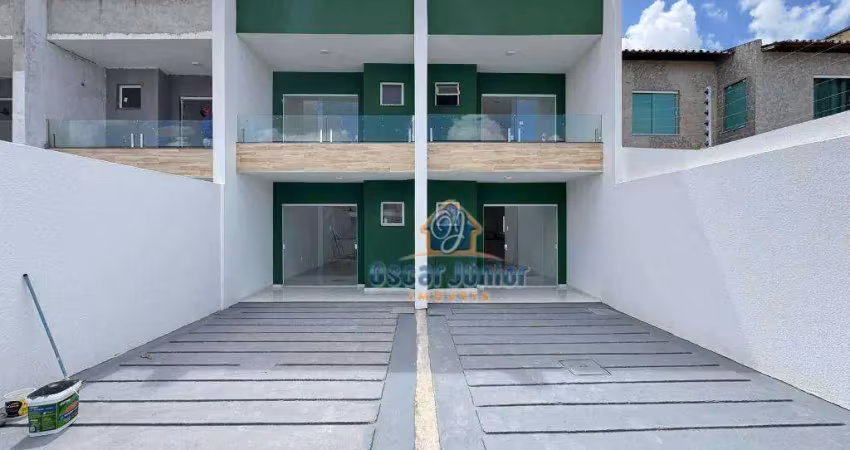 Duplex Novo 3 Quartos ( 2 Suítes ) + WC Social, 108 m² por R$ 345.000 - Mondumbim - Fortaleza/CE