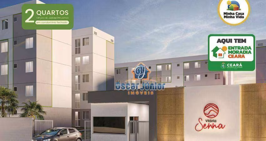 Apartamento com 2 dormitórios à venda, 38 m² por R$ 206.999,99 - Planalto Ayrton Senna - Fortaleza/CE