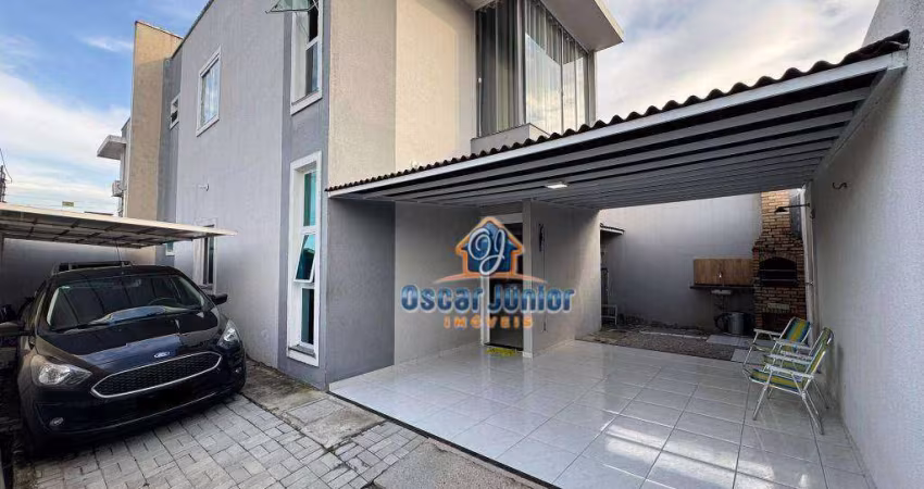 Casa Dúplex com 3 Suítes (Sendo 1 Reversível) à venda, 100 m² por R$ 375.000,00 - Guaribas - Eusébio/CE