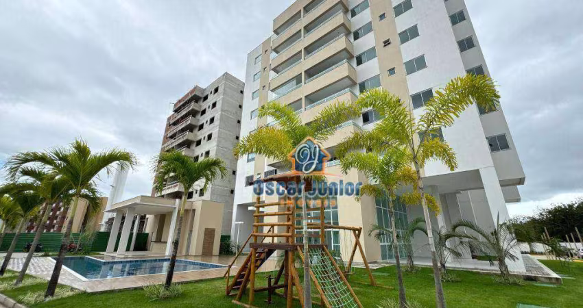 Excelente Apartamento de Alto Padrão com 3 Suítes, para alugar por R$ 3.600/mês - Centro - Eusébio/CE.