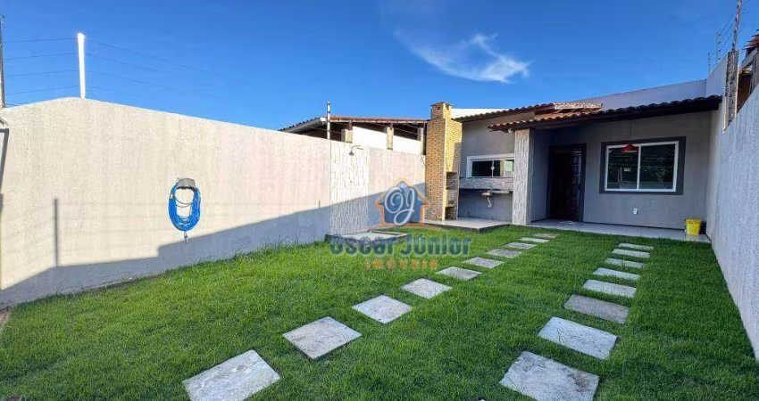 Casa Plana  com 2 dormitórios para alugar, 74 m² por R$ 1.500/mês - Messejana - Fortaleza/CE